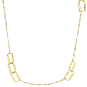 COLLANA CLIO CM 81+5  IN ACCIAIO
