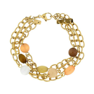 BRACCIALE LEDA CM 16+2  IN ACCIAIO