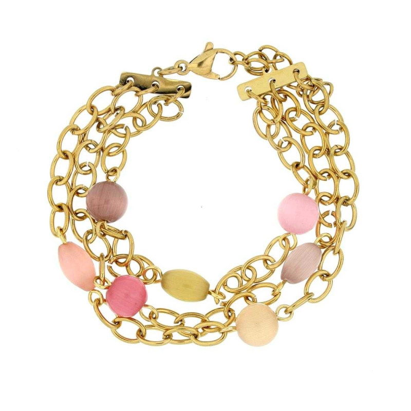 BRACCIALE LEDA CM 16+2  IN ACCIAIO