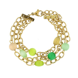 BRACCIALE LEDA CM 16+2  IN ACCIAIO