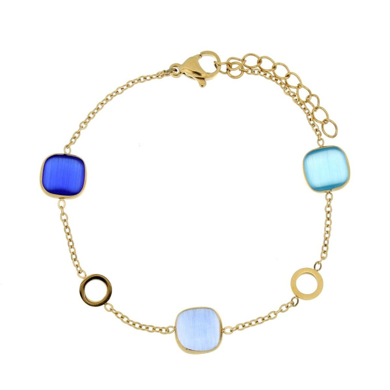 BRACCIALE LEDA CM 16+3  IN ACCIAIO