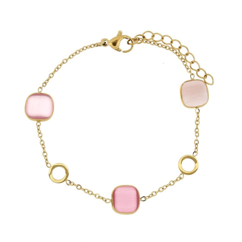 BRACCIALE LEDA CM 16+3  IN ACCIAIO