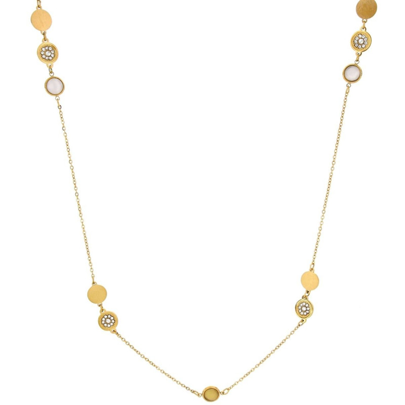 COLLANA LEDA CM 92+5 IN ACCIAIO
