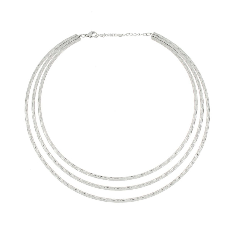 COLLANA REA IN ACCIAIO