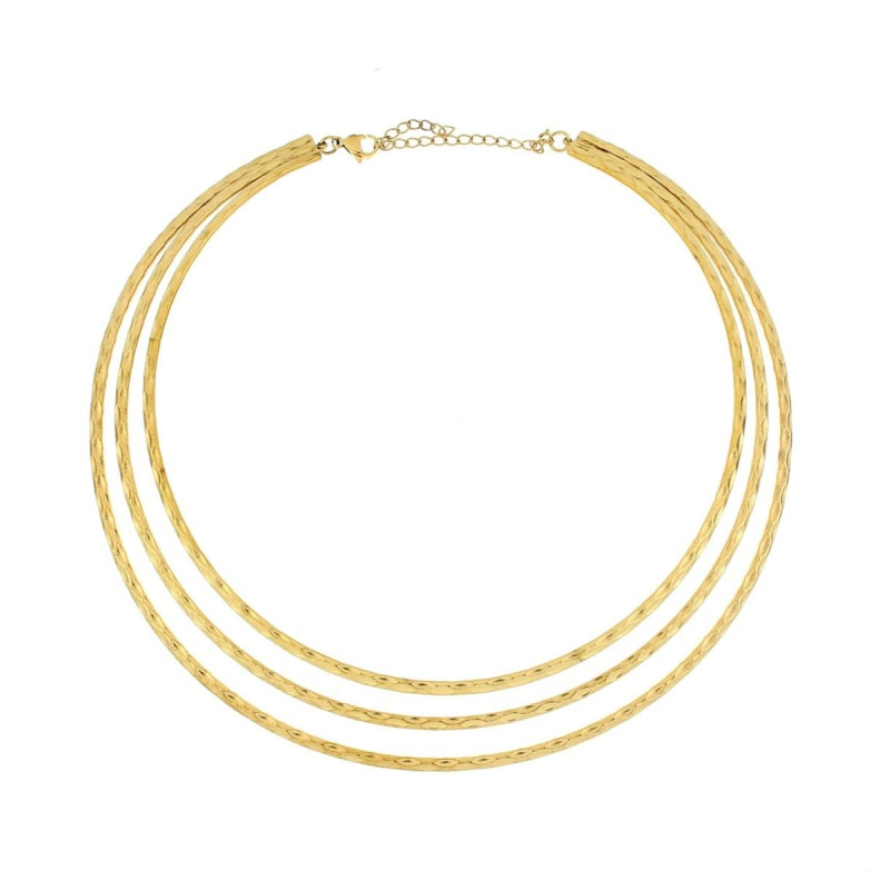 COLLANA REA IN ACCIAIO