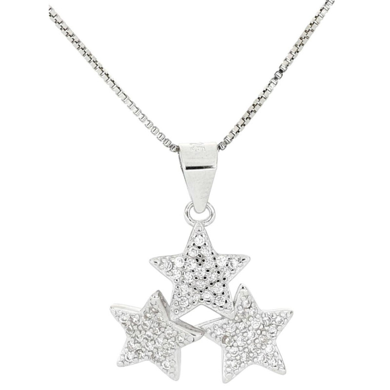 PENDENTE PAVE' MM 16 IN ARGENTO 925