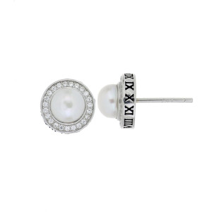 ORECCHINI PERLA IN ARGENTO 925
