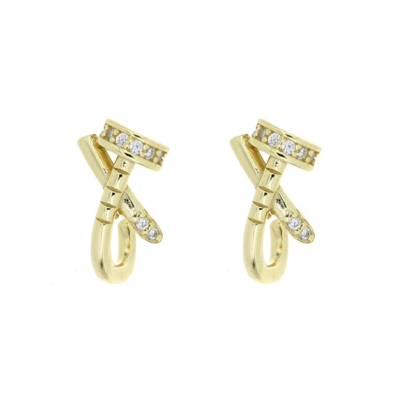ORECCHINI MISTI MM 13 IN ARGENTO 925