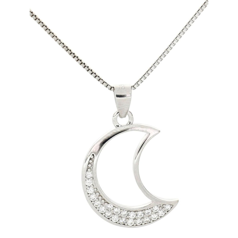 PENDENTE MISTI LUNA IN ARGENTO 925