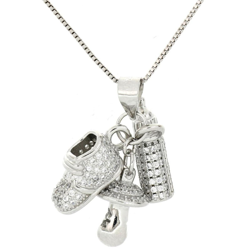 PENDENTE MISTI IN ARGENTO 925