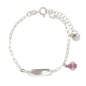 BRACCIALE CM 14+2 BABY IN ARGENTO 925