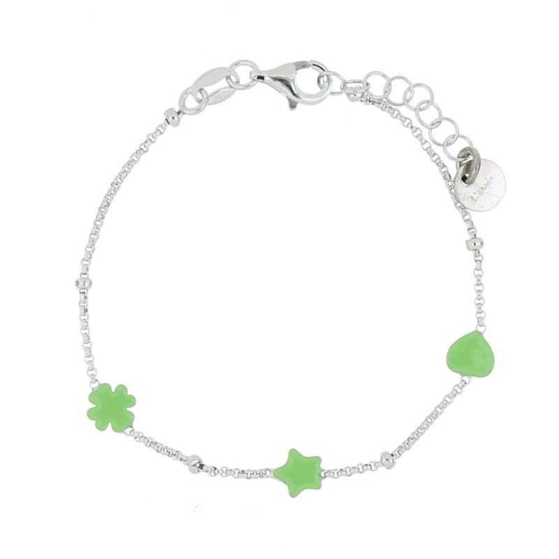 BRACCIALE CM 14+2 BABY IN ARGENTO 925