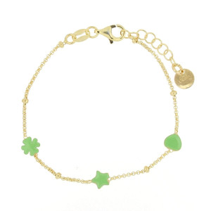 BRACCIALE CM 14+2 BABY IN ARGENTO 925