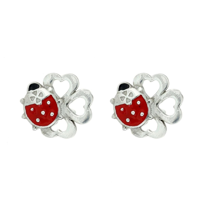 ORECCHINI BABY IN ARGENTO 925 FIORE MM 8