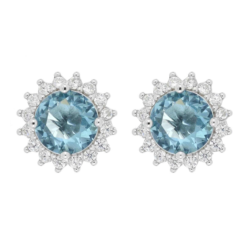 ORECCHINI DUBAI IN ARGENTO 925 TONDI MM 11