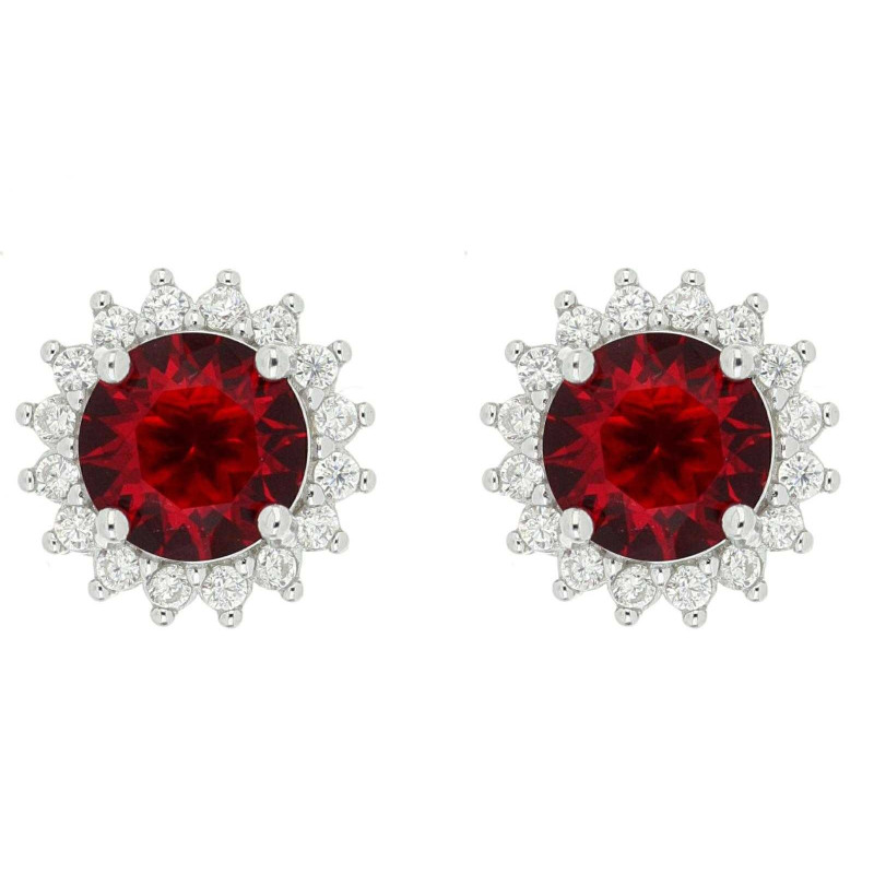 ORECCHINI DUBAI IN ARGENTO 925 TONDI MM 11