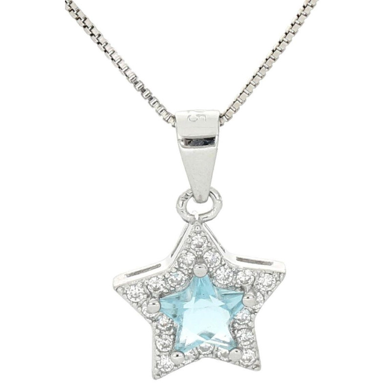 PENDENTE DUBAI IN ARGENTO 925 STELLA MM 11