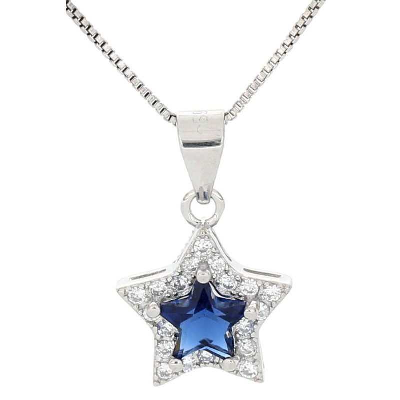 PENDENTE DUBAI IN ARGENTO 925 STELLA MM 11