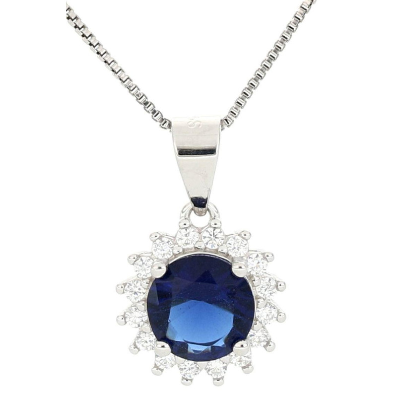 PENDENTE DUBAI IN ARGENTO 925 TONDO MM 11