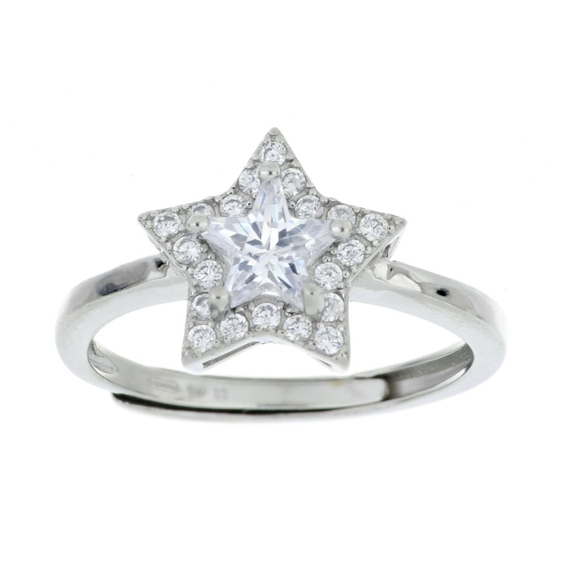 ANELLO DUBAI IN ARGENTO 925 STELLA MM 11