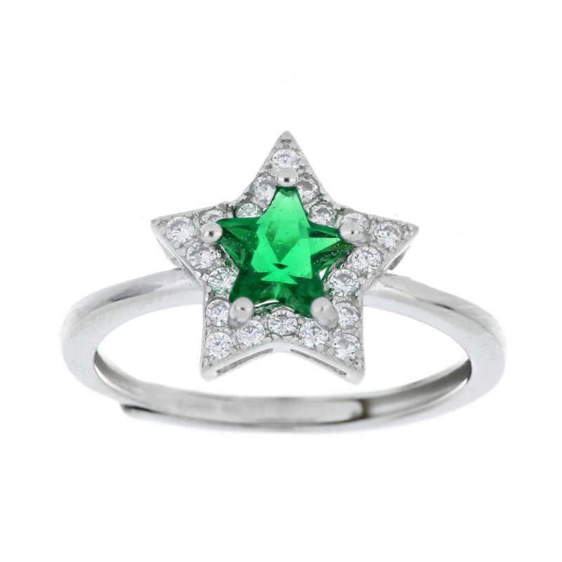 ANELLO DUBAI IN ARGENTO 925 STELLA MM 11