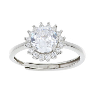 ANELLO DUBAI IN ARGENTO 925 TONDO MM 11