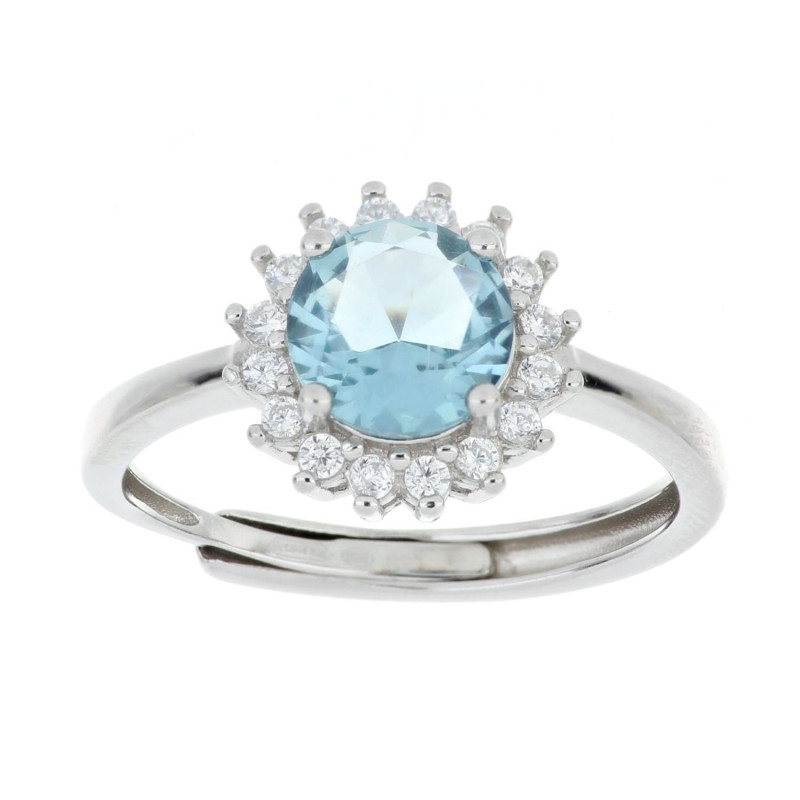 ANELLO DUBAI IN ARGENTO 925 TONDO MM 11