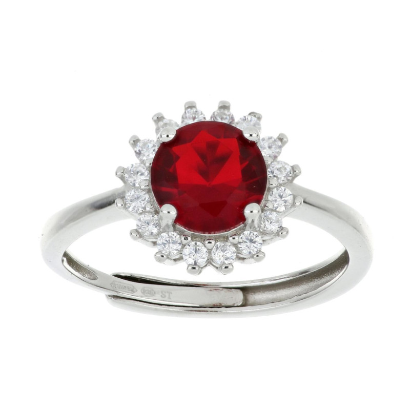 ANELLO DUBAI IN ARGENTO 925 TONDO MM 11