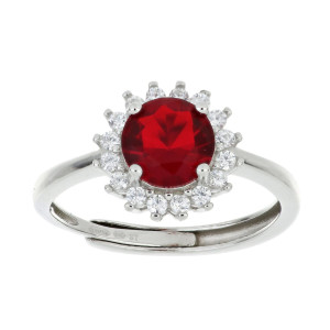 ANELLO DUBAI IN ARGENTO 925 TONDO MM 11