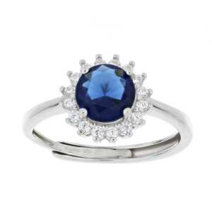 ANELLO DUBAI IN ARGENTO 925 TONDO MM 11