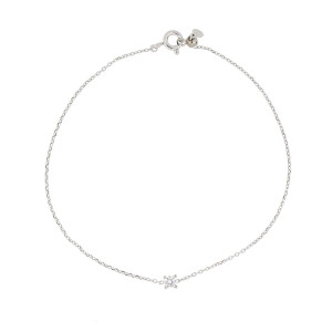 BRACCIALE CM 19 PUNTI LUCE MM 3 IN ARGENTO 925