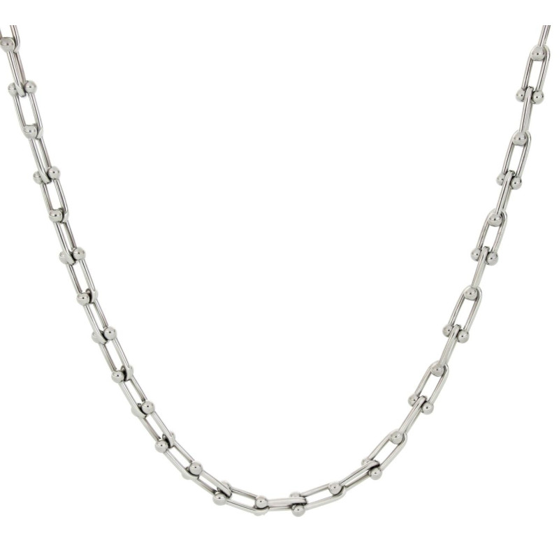 COLLANA CLIO CM 40+5  IN ACCIAIO