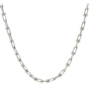 COLLANA CLIO CM 40+5  IN ACCIAIO