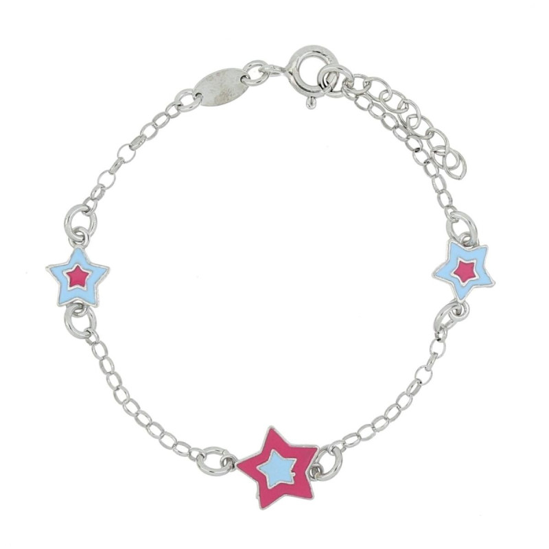 BRACCIALE CM 14+2 BABY IN ARGENTO 925