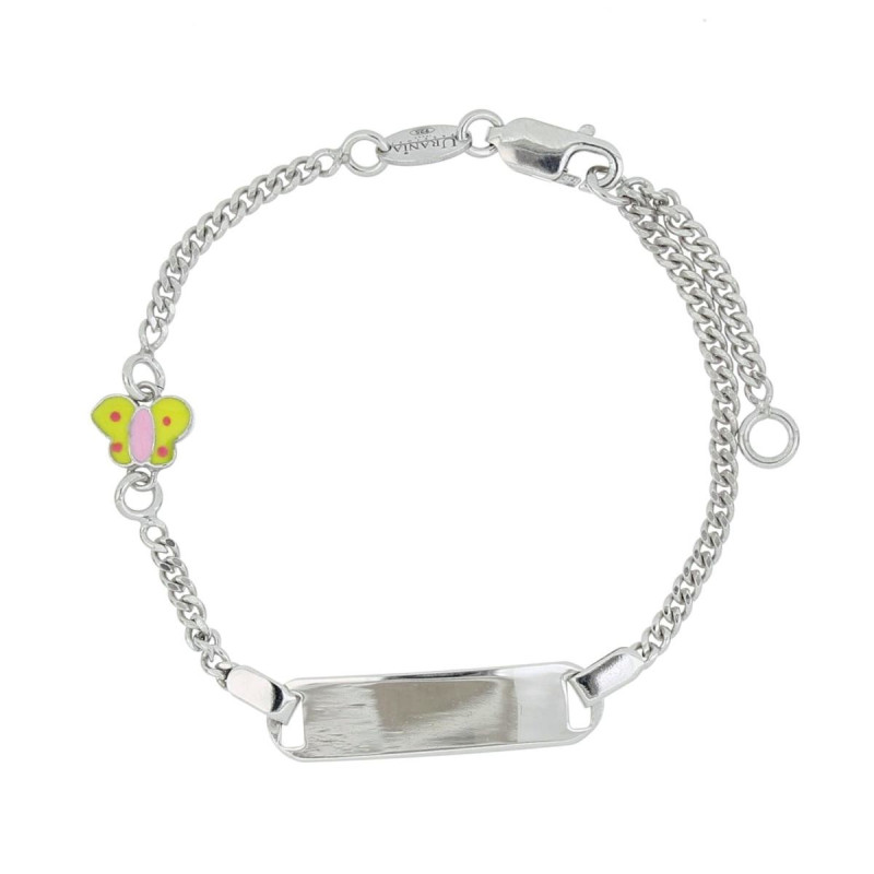 BRACCIALE "BABY" IN ARGENTO 925 CON TARGA