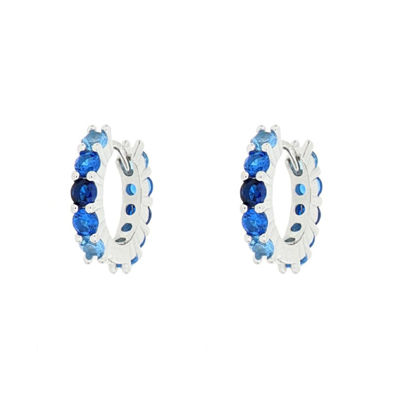 ORECCHINI BOCCOLE MM 15 IN ARGENTO 925
