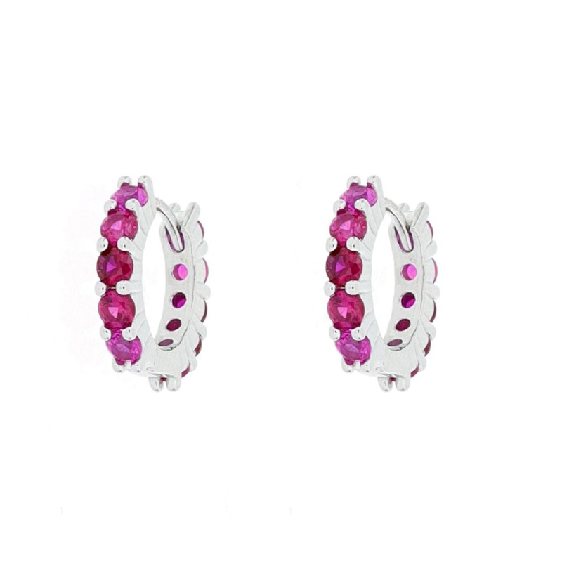 ORECCHINI BOCCOLE MM 15 IN ARGENTO 925