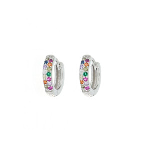 ORECCHINI BOCCOLE IN ARGENTO 925 MM 12