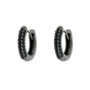 ORECCHINI BOCCOLE MM 15 IN ARGENTO 925