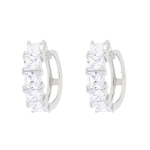 ORECCHINI BOCCOLE MM 17 IN ARGENTO 925 MM 5