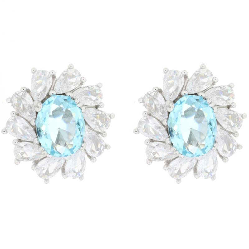 ORECCHINI NEW YORK MM 17 IN ARGENTO 925