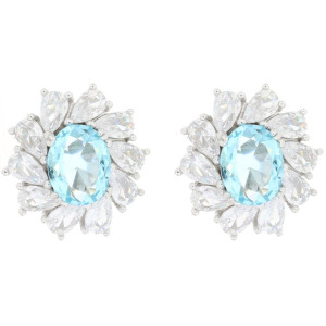 ORECCHINI NEW YORK MM 17 IN ARGENTO 925