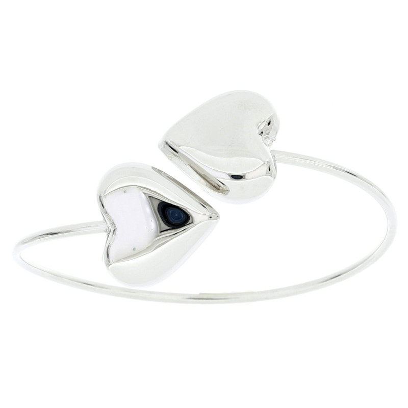 BRACCIALE CUORE MM 18 ASTERIA IN ACCIAIO