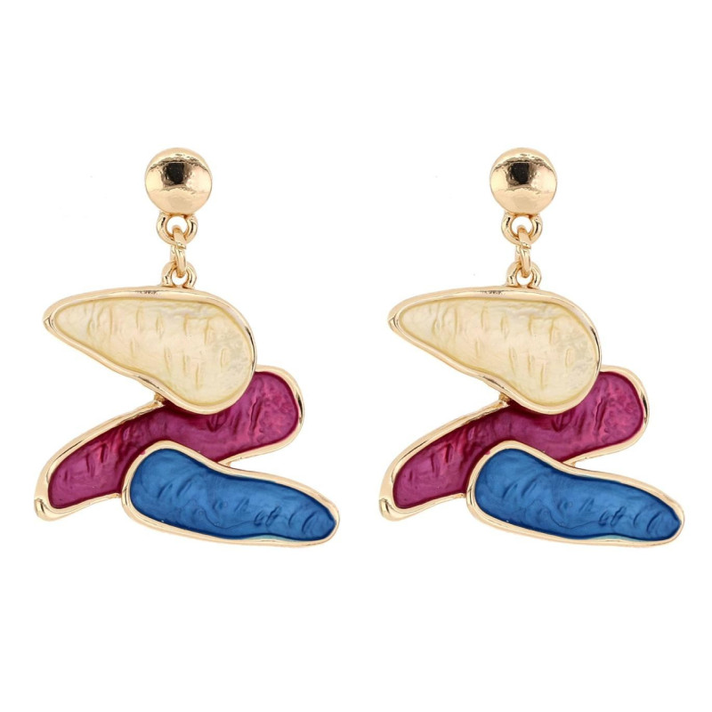 ORECCHINI MM 28 ARMONIA IN OTTONE