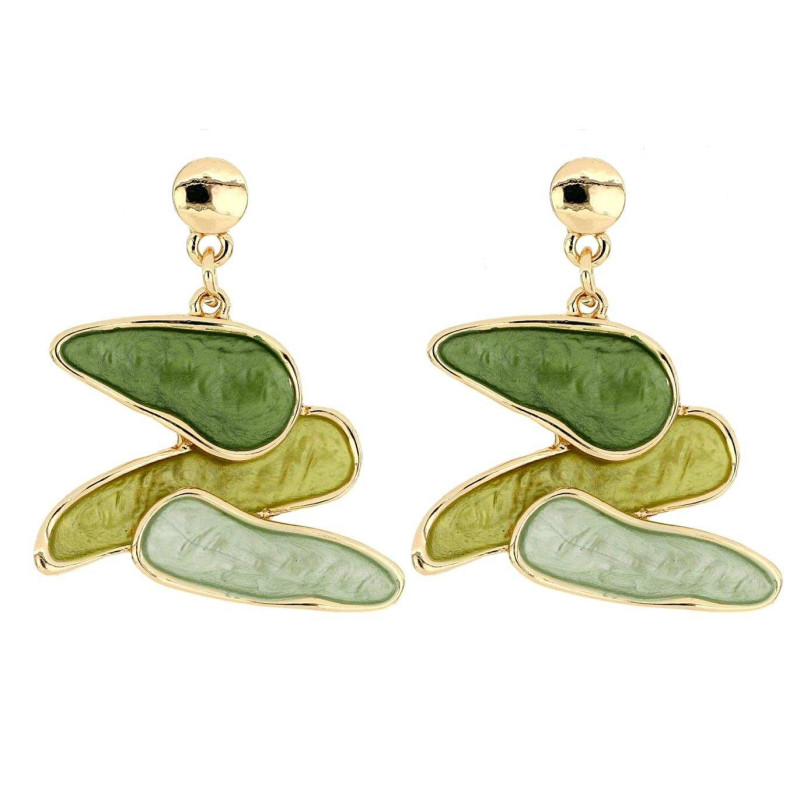 ORECCHINI MM 28 ARMONIA IN OTTONE