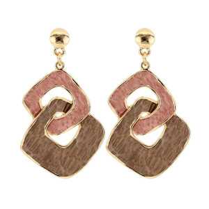 ORECCHINI MM 42 ARMONIA IN OTTONE