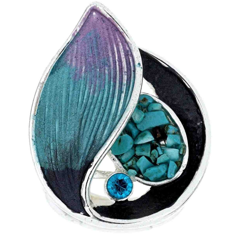 ANELLO MM 33 ARMONIA IN OTTONE