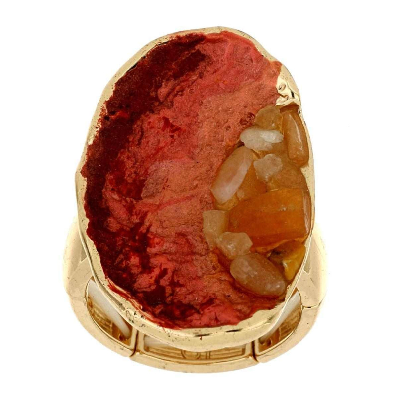 ANELLO MM 26 ARMONIA IN OTTONE