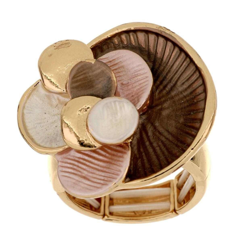 ANELLO MM 30 ARMONIA IN OTTONE