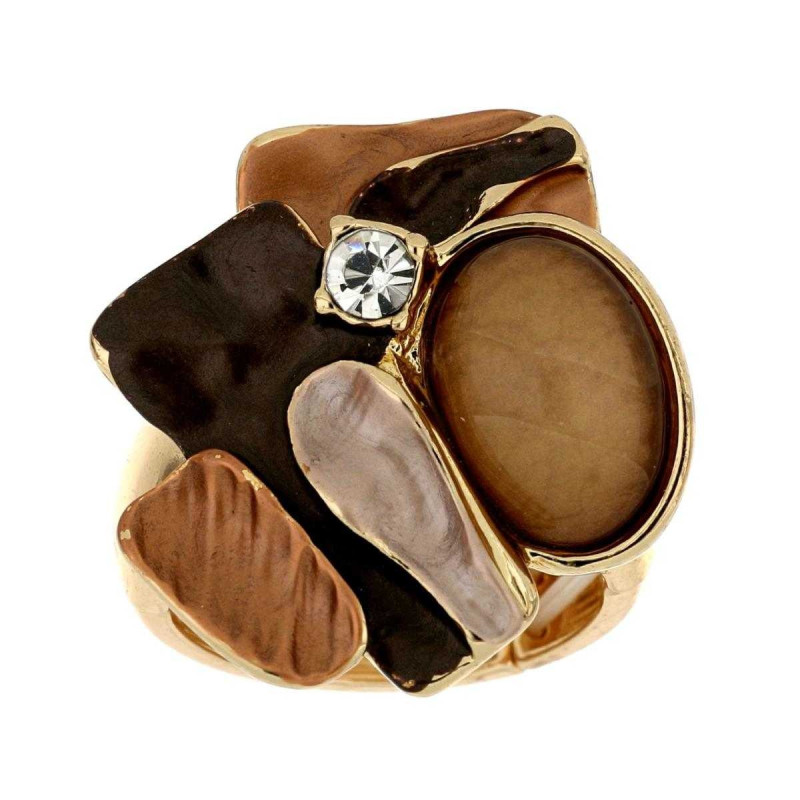 ANELLO MM 26 ARMONIA IN OTTONE
